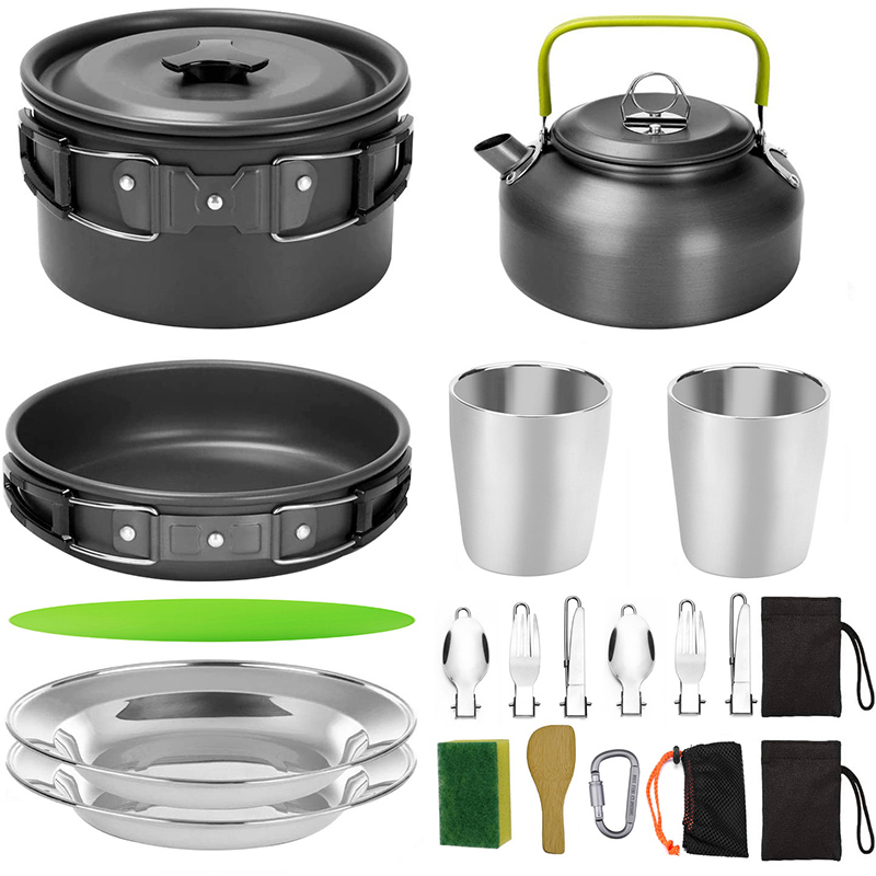1 Set Outdoor Pot Pan Camping  - Camping Cooking Knife Set review and price