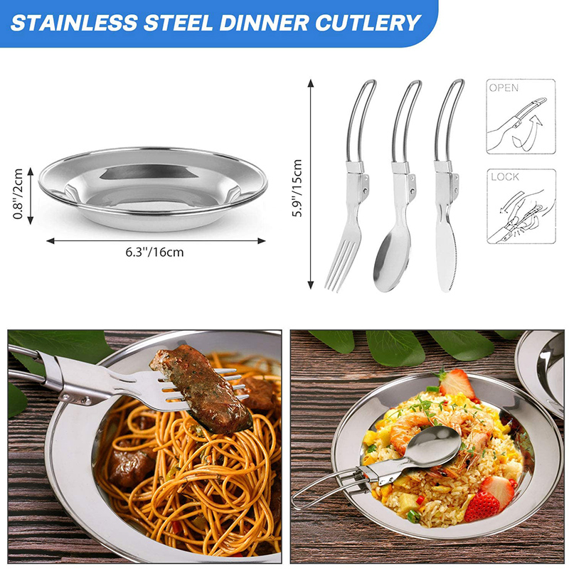 1 Set Outdoor Pot Pan Camping  - Camping Cooking Knife Set review and price