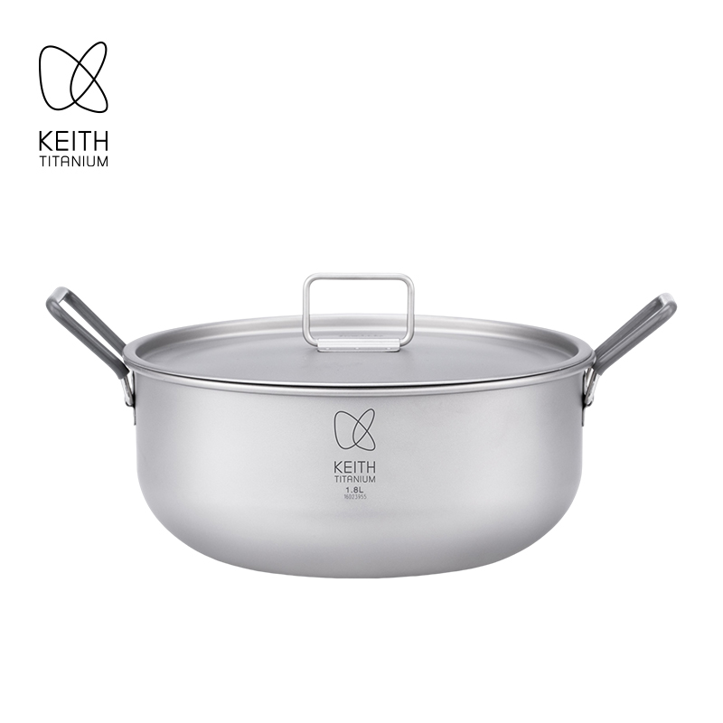 KEITH 1.8L Pure Titanium Cooki - Camping Cooking Handle review and price