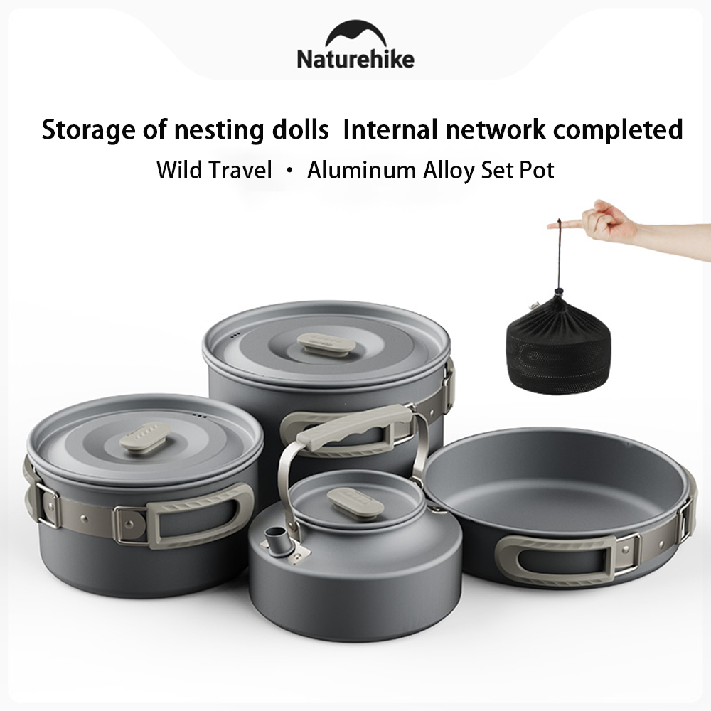 Naturehike Outdoor Pot Set,Cam - Camping Outdoor Cooking Set review and price
