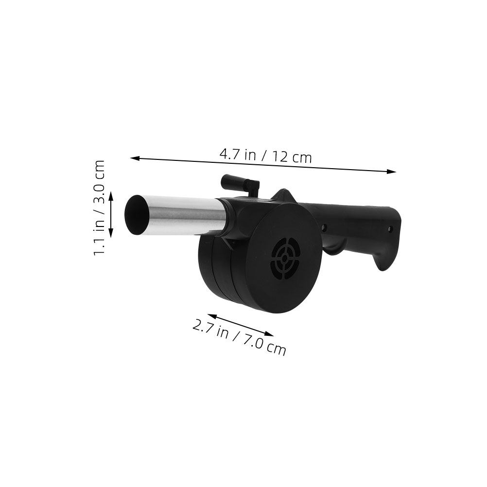 Manual Blower Black Hand Crank - Camping Cooking Portable review and price